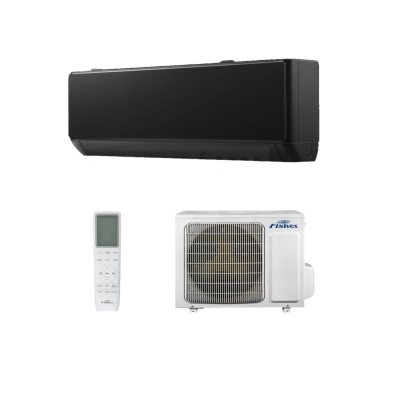Fisher Black 2.6kW FSAIF-BL-91FE3 oldalfali mono split klíma szett