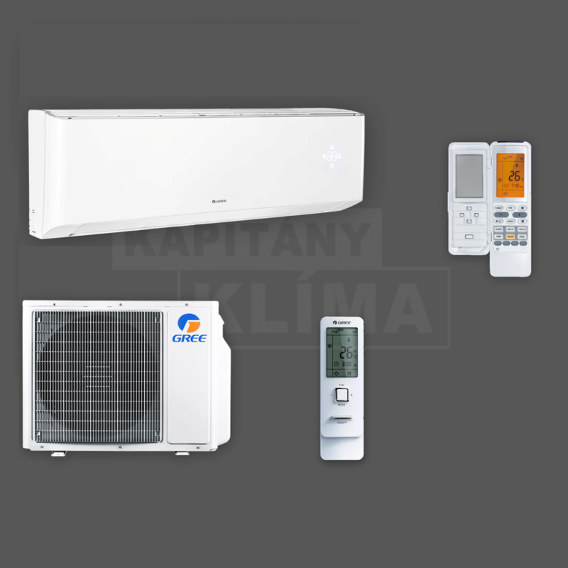Gree Amber Royal 5.3kW GWH18YE-S6DBA1A oldalfali mono split klíma szett