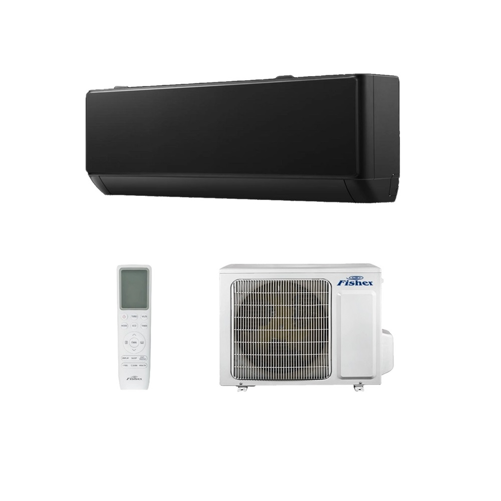 Fisher Black 2.6kW FSAIF-BL-91FE3 oldalfali mono split klíma szett