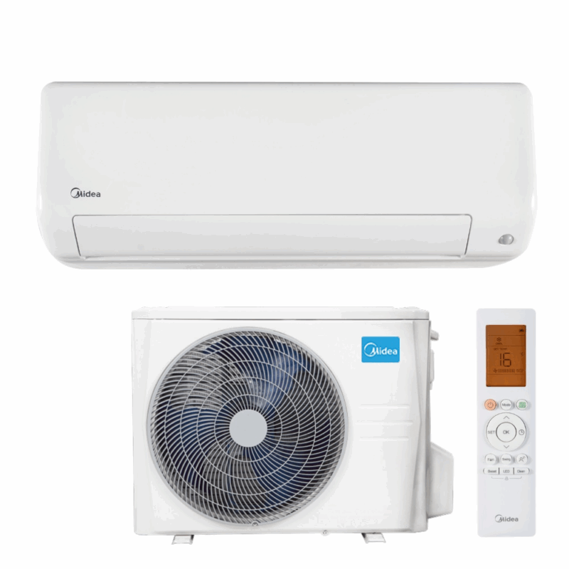 Midea All Easy Pro 3,5kW MEX-12-SP oldalfali mono split klíma szett