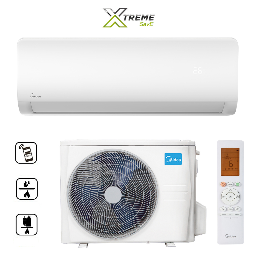 Midea Xtreme Save MG2X-24-SP oldalfali mono split klíma 7 kW